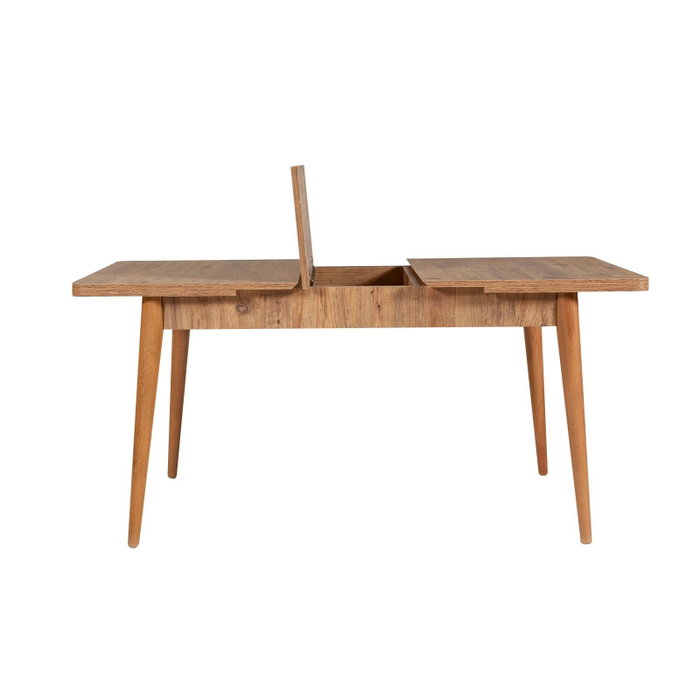 Hanah Home Vina 0701 - 4 - Atlantic, Grey Conjunto de Mesa Extensible y Sillas Hanah Home Vina 0701 - 4 - Atlantic, Grey Conjunto de Mesa Extensible y Sillas
